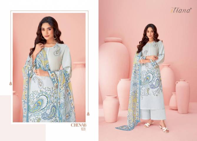 Chenab By Itrana Digital Printed Lawn Cotton Dress Material Wholesale Shop In Surat
